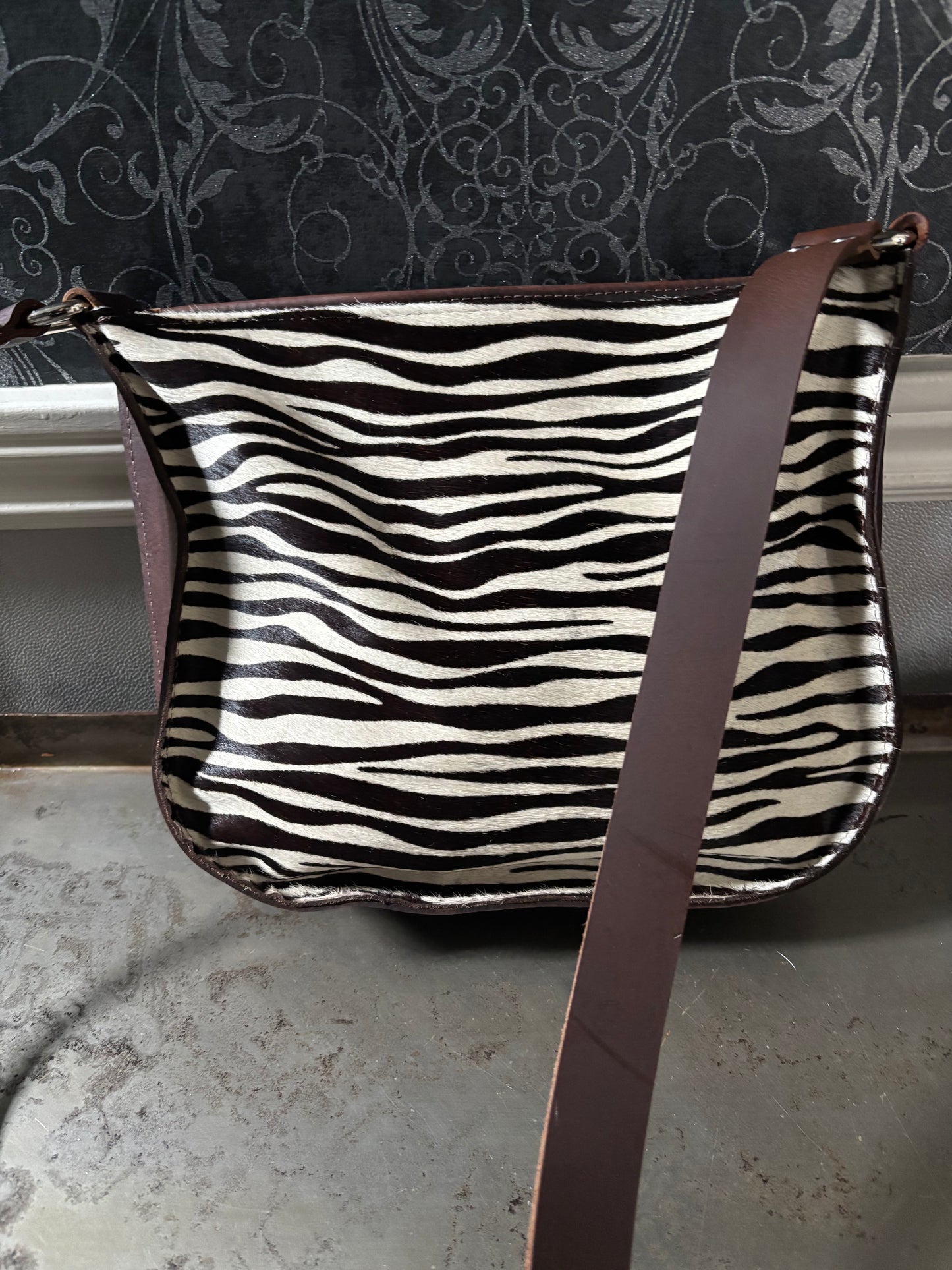 Zebra Crossbody